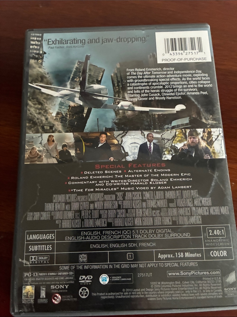 2012 (DVD) - Picture 2 of 2